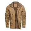 Fashionable Extra-thick Fleece-lined Men's Work Jacket